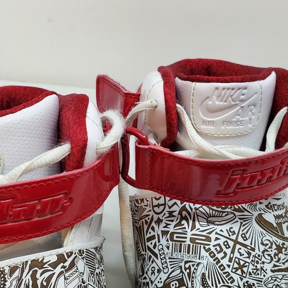 Air Jordan Fusion 20 'White Varsity Red' Air Force - Picture 8 of 13